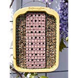 Naturschutzprodukt Wildbienenhaus Wildbienen Nest Wildbienenkasten aus Holzbeton Höhe 30 cm