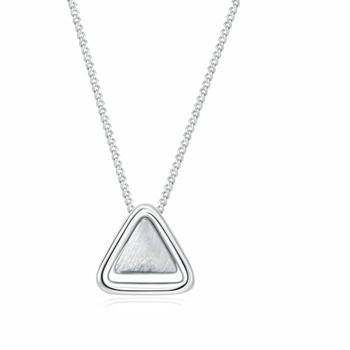 Thank You for Being My Badass Tribe Friend Necklaces Triangles Pendant Necklace Badass Squad Necklace Badass Tribe Necklace Perfect Friendship Gift for Best Friends for Women (16.5IN 1Pcs)