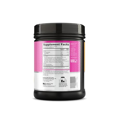 Image of Optimum Nutrition Amino Energy - Pre Workout with Green Tea, BCAA, Amino Acids, Keto Friendly, Green Coffee Extract, Energy Powder - Tropical Sunrise, 20.6 Ounce, 65 Servings (Packaging May Vary)