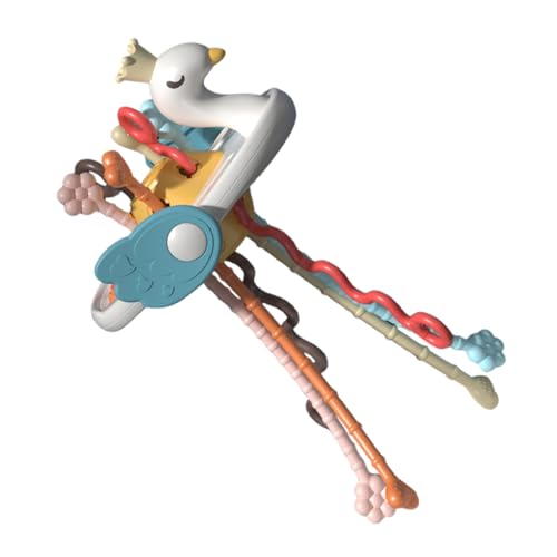 GETAJGHSD 弦 ララミュージック インタラクティブな赤ちゃんのおもちゃ 白鳥の形をした幼児用おもちゃ 面白い感覚のおもちゃ 家庭用幼児のおもちゃ ベビー用品 面白い幼児のおもちゃ プラスチック