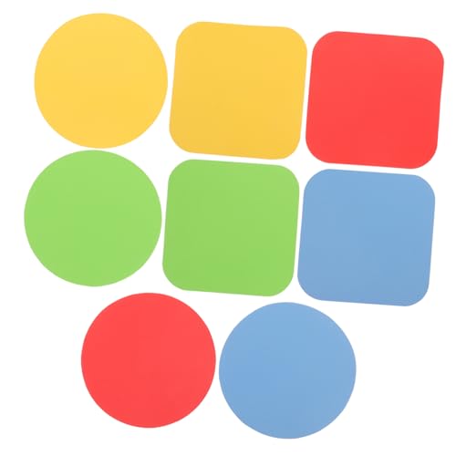 GRIRIW 8Pcs Rubber Jar Opener Gripper Pads Non Slip Kitchen Gadget Heat Resistant for Seniors Women Effortless Bottle Opening