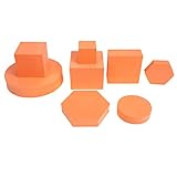 16 Stück Requisitenwaren Formen Dekorative Lebensmittel D Zubehör Requisiten Bildhintergrund Hart und Modelle Zuhause Lippenstift Basteln Fotografie Geometrische Modellierung Schießen Fotogeometrie