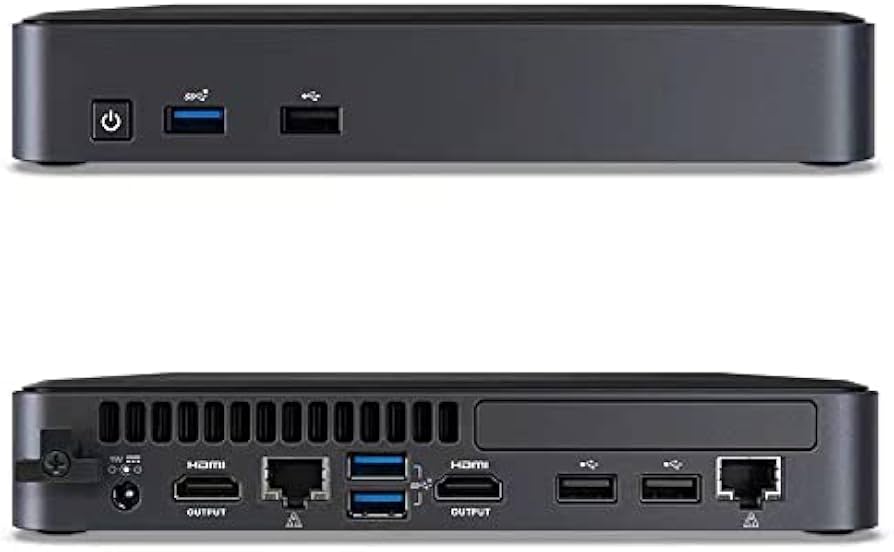 Amazon.com: Intel NUC Chassis Element Dual LAN Mini PC Industrial