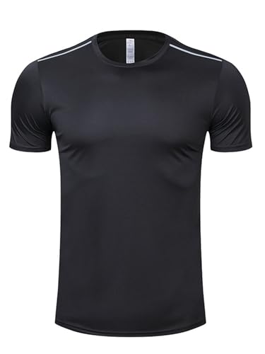 Kids Boys Quick Dry Short Sleeve T-Shirts Breathable Lightweight Tees Moisture Wicking Sports Top3