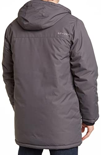 Spyder Men's Parka Jacket, Polar Large3
