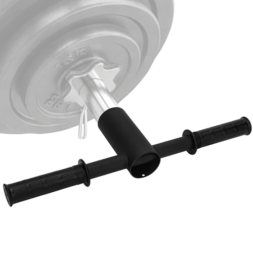 VANROUG Poignée de fixation de rangée de barre en T, poignée multi-grip pour barre d'haltère olympique, fixation de rangée de barre en T avec poignée en...