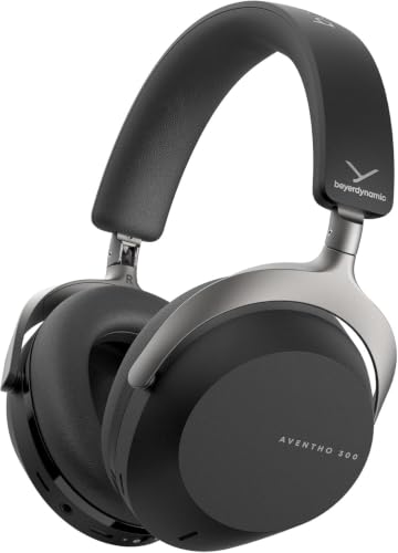 beyerdynamic AVENTHO 300 Wireless Bluetooth Headphones, Over Ear, Active Noise Cancelling, USB-C...