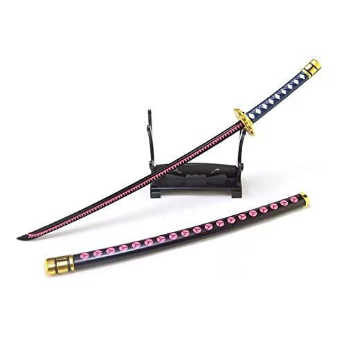 10'' Zoro Samurai Sword Anime Roronoa Shusui/Wado Ichimonji/Kitetsu/Yubashiri Sword Mini Metal...