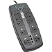 Tripp Lite TLP1008TEL 10-Outlet Surge Protector with Telephone Protection (Without Coaxial Protection)