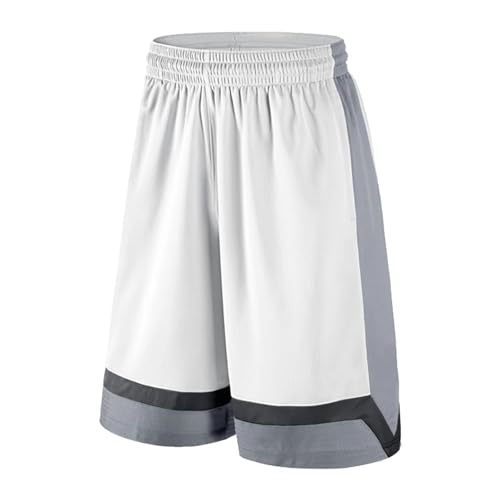 Short de basket-ball homme léger et flexible pour course à pied