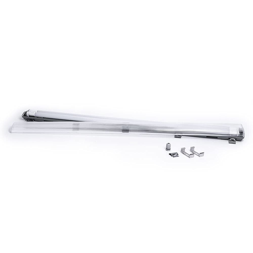 V-TAC VT-15022 2 x 22 W LED wodoodporna oprawa lampy 150 cm x 2 biała 6400 K IP65