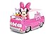 Jada Toys Disney Junior Minnie Mouse Happy Helper's Van RC/Radio Control Toy Vehicle, Pink/White