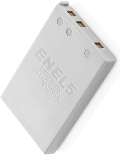 Image of Rechargeable Camera Battery Compitable for Nikon EN-EL5 Battery (3.7V 1100mAh) Camera for COOLPIX P530 COOLPIX P520 COOLPIX P510 COOLPIX P500 COOLPIX P100 COOLPIX P90 COOLPIX P6000