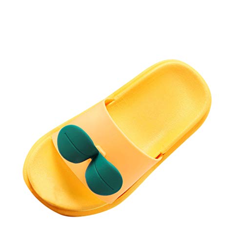Cloud Slides for Kids Toddler Boy Girl Cute 3D Leaf Slip On Slide Sandals Non-Slip Soft Sole Bathroom Casual Slippers