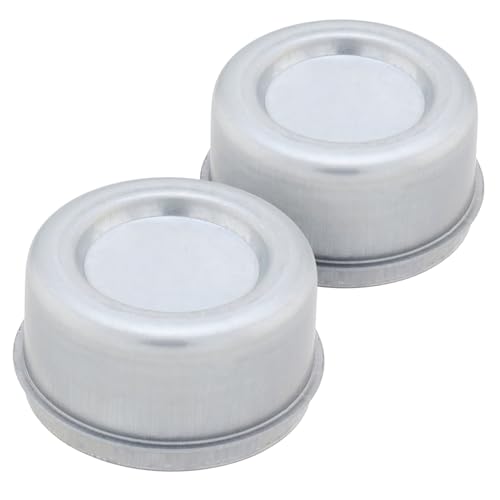 [2-Pack] Trailer Axle Wheel Hub and Bearing Dust Cap 2.720