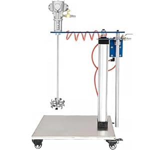 KLYDBMYT 30-Gallonen Druckluftmischer mit Hubfunktion