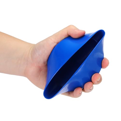 Image of uxcell 2pcs Rubber End Caps 63mm(2 1 /2 Inch) ID x 50mm(2 Inch) H Vinyl Round Tube Bolt Cap Cover Screw Thread Protectors Blue