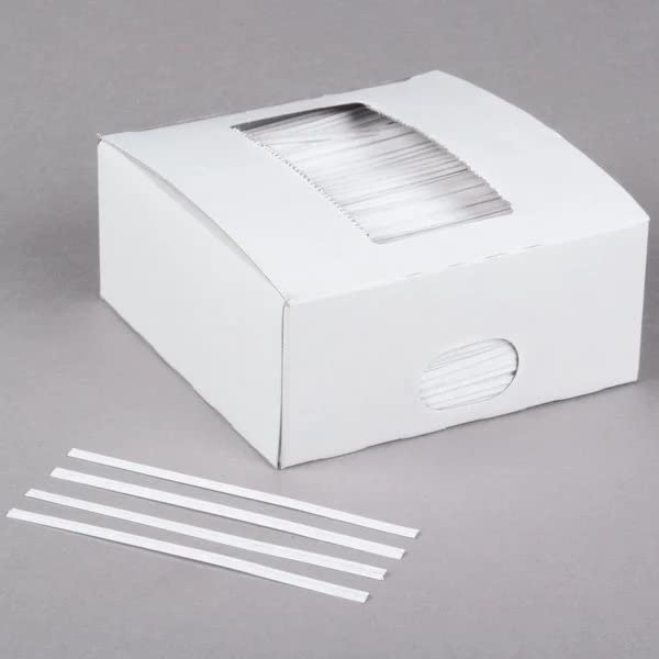 Buy White Twist Ties for Bags Bulk 2000 Pack with Dispenser Box 4
