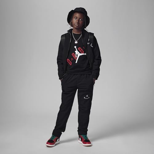 Jordan Big Kids' T-Shirt (Black, 95A512-023)4