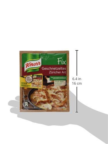Miniatura 3 de Knorr Fix Geschnetzeltes Züricher Art Zurich Style 2 porciones  Paquete de 4