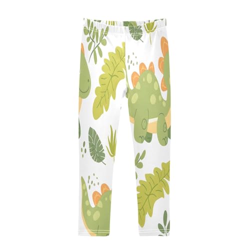 Bolaz Toddler Girls Leggings Printed Yoga Pants Leggings Dinosaur for Kids