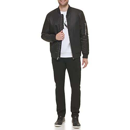 Calvin Klein Men's Nylon Flight Jacket2