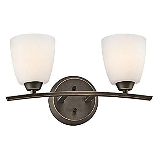 Kichler 45359OZ Granby Bath 2-Light, Olde Bronze
