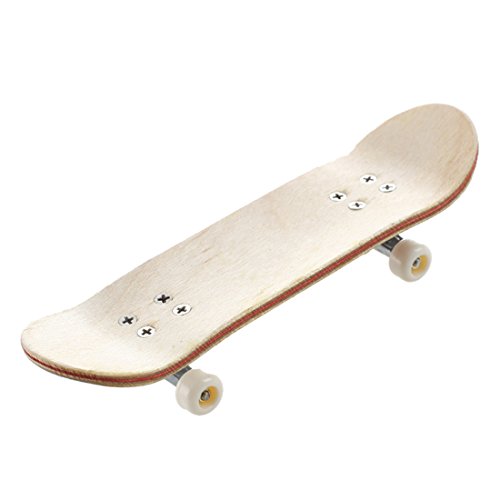 TOOGOO (R) MINI SKATEBOARD SKATE BOARD DA DITA LEGNO + CACCIAVITE