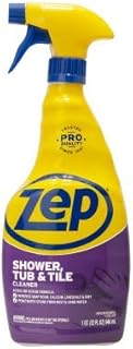 Zep Shower Tub and Tile Cleaner, clear, 32 Fl Oz (ZEP - ZUSTT32PF - 1/PACK)