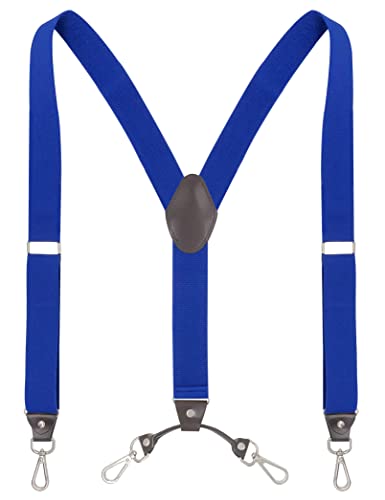 Image of Men's Suspenders with Swivel Hooks and Adjustable Braces, Suitable for Heavy Duty, Big and Tall