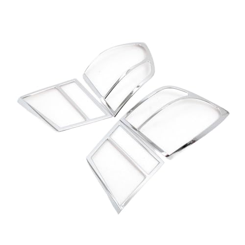Tail lamp cover Compatible For Dodge Journey JC Compatible For Fiat Freemont 2012-2020 Chrome Car Rear Tail Light Lamp Cover Trim Taillight Molding Strip Accessories