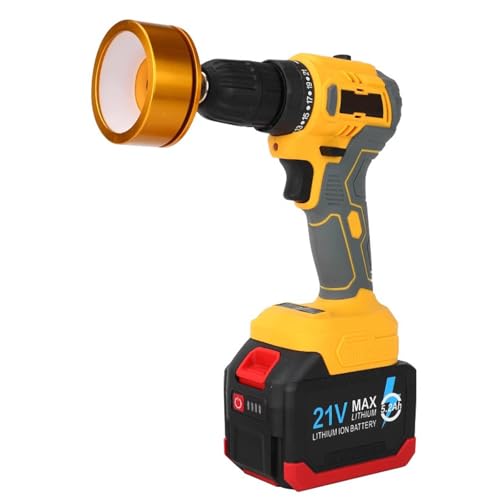BOOZXCV Máquina eléctrica para taponar Botellas, taponadora de Rosca Manual inalámbrica, 6 Cabezales de roscado, Velocidad de 350 a 1350 RPM, Ajuste de Torque de 12 velocidades