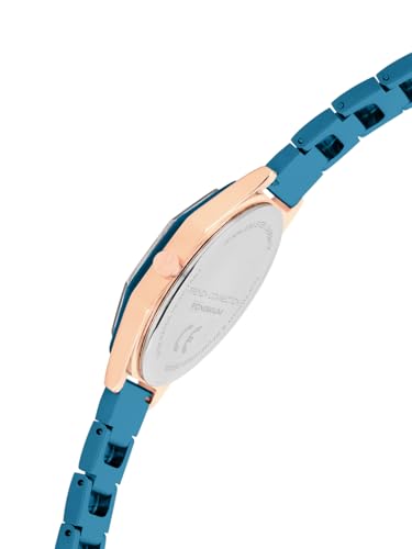 Image of French Connection Ascend Blue Rectangle Dial Womens Analogue Watch FCN090UM