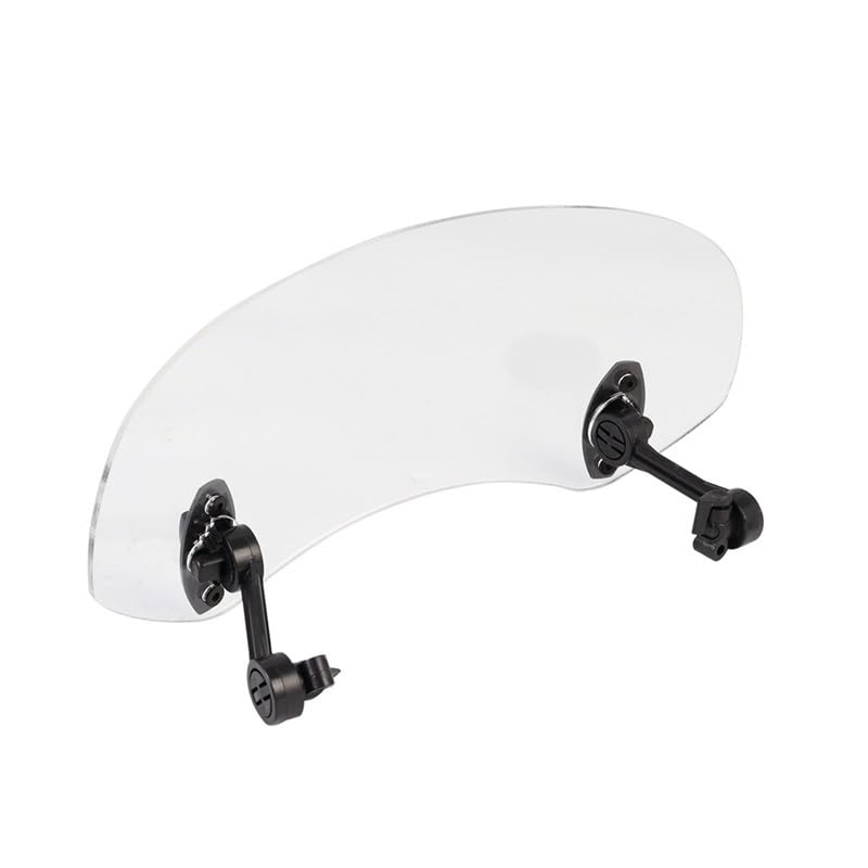 Extension pare-brise moto DL1050 de qualité supérieure becquet réglable universel