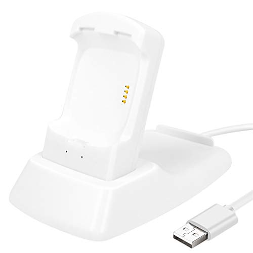 Shan-S Charger Dock for Fitbit Versa Lite Smart Watch,Charger Stand Charging Cable Dock