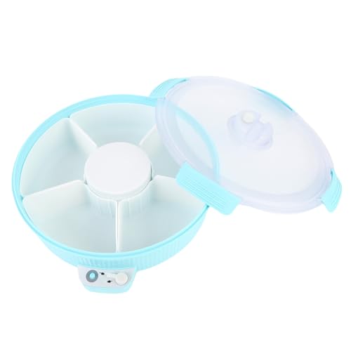 Bandeja eléctrica para servir refrigerios al vacío con 5 platos extraíbles 5