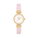 Breil, Collezione Be Loved, Orologio Donna, Solo Tempo Movimento Analogico al Quarzo, Cassa in Acciaio a Forma di Cuore con Cinturino in Pelle, Chiusura ad Ardiglione, WR 5 ATM, Idea Regalo Donna