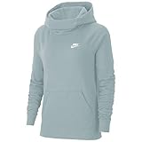 Nike NSW Essential Funnel Pullover Fleece Ocean Cube/White 2XL