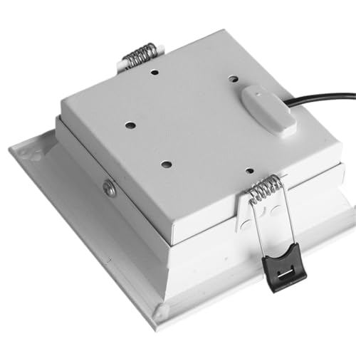 Foco empotrable cuadrado LED de 24W para renovar techos con poca altura 3