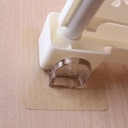 GRISHVA Punch Free Shelf Support Peg-Self Adhesive Shelves Clips for Kitchen Cabinet Book Shelves-Strong Partition Holders Pin for Closet Brackets Cupboard Layer (Pack of 10), Plastic (B09QJ3HGLJ) Amazon Price History, Amazon Price Tracker