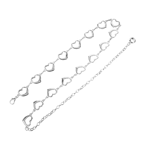 Waist Chain Belt for Women Heart Chain Design Simple Elegant Accessory for Dresses and Outfits Stylish Waist Belt Occasion