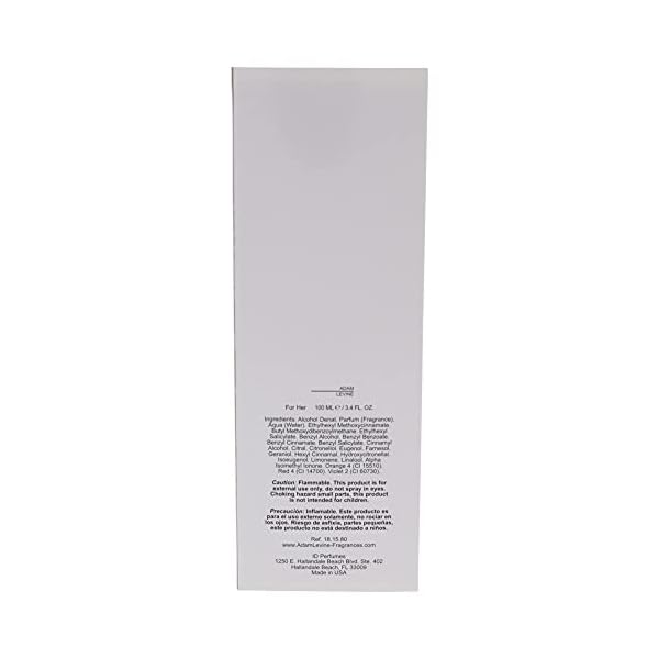 Adam Levine Eau de Parfum Spray for Women, 3.4 Ounce