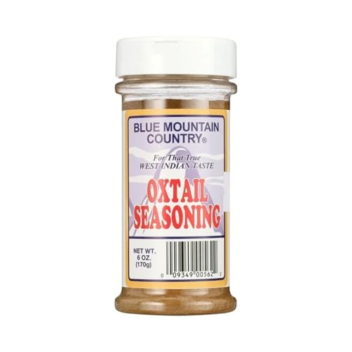 Blue Mountain Country Jamaican Oxtail Seasoning – 6 oz | Authentic Caribbean Spice Blend for Oxtail, Beef, Stews & More