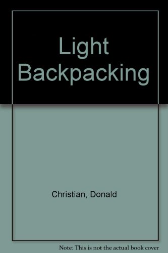 Light Backpacking 0832933899 Book Cover