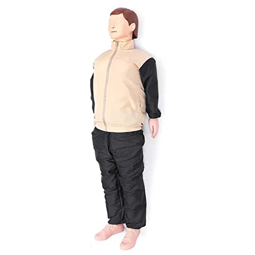 HAOKEY Capacitación Manikin, Manikin Cardiopulmonary Resuscitación Simulador Cuerpo Completo CPR Capacitación de Primeros Auxilios Manial para La Investigación de Enseñanza Médica de Enfermería Cover