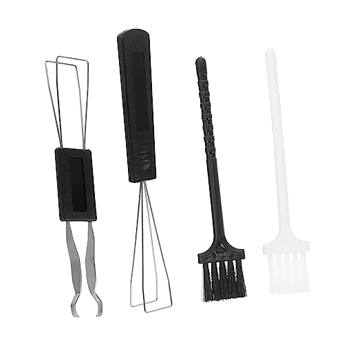 KICHOUSE Mechanical Keyboard Cleaning Kit 4pcs Set Key Puller Tool Cleaning Brush for Computer Camera
