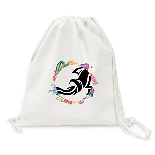 Sac en tissu pliable Verseau anti-encombrement, cabas fruits et légumes léger