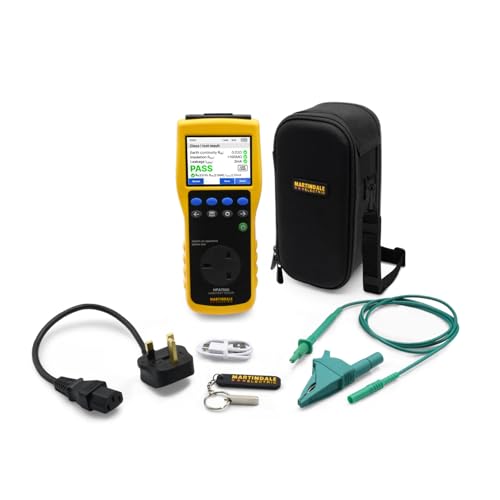 Martindale HPAT550 Handheld Portable Appliance Tester, Rechargeab...