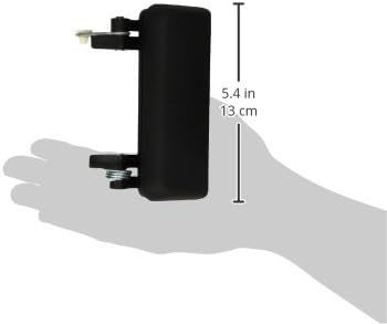 Miniatura 2 de Sherman OE - Manija exterior de repuesto para Ford Ranger para puerta delantera del lado del conductor (número de pieza FO1310120), color negro