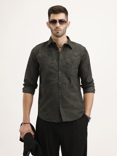Image of WROGN Men's Shirt | All Over Print | Slim Fit